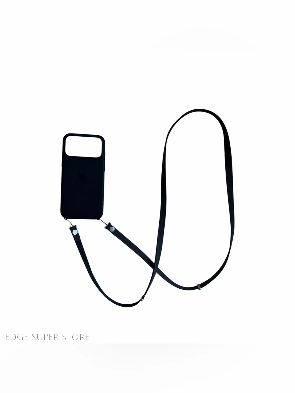 Apple iPhone 17 Pro Max Black Silicone MagSafe Case Crossbody Strap New